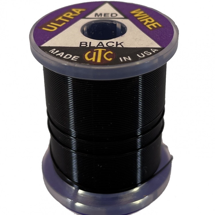 Utc Ultra Wire Black Fly Tying Materials